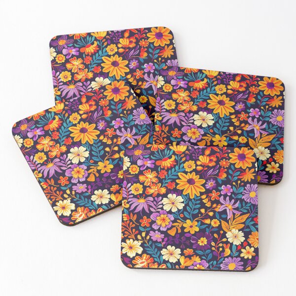 Item preview, Mexican Folklore Blooms Pattern designed and sold by Vilemo.