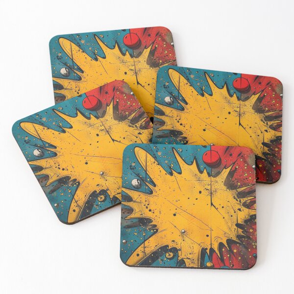 Item preview, Explosive Abstract Art with Bold Vibrant Colors designed and sold by i-Xuou.
