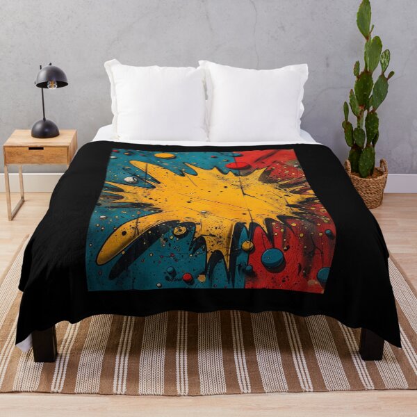 Item preview, Explosive Abstract Art with Bold Vibrant Colors designed and sold by i-Xuou.
