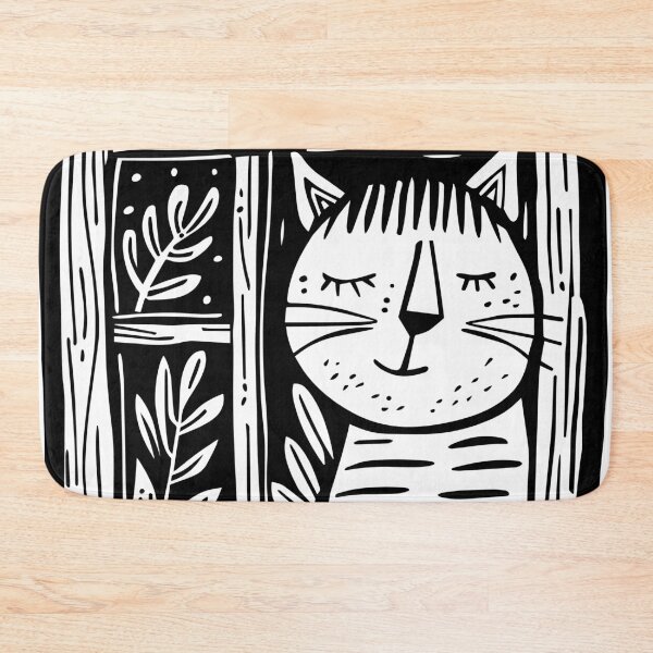 Item preview, Adorable Cat Art for Fashion, Home Decor, and Pet Lovers designed and sold by House Of Roza.