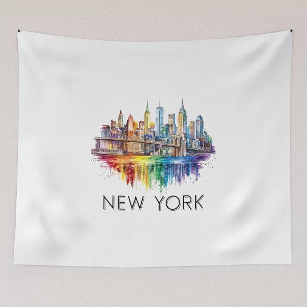 Item preview, I love USA! - New York Skyline designed and sold by lavka-xd.