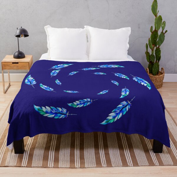 Item preview, Blue Bird Feather Circle Design designed and sold by asudesign.