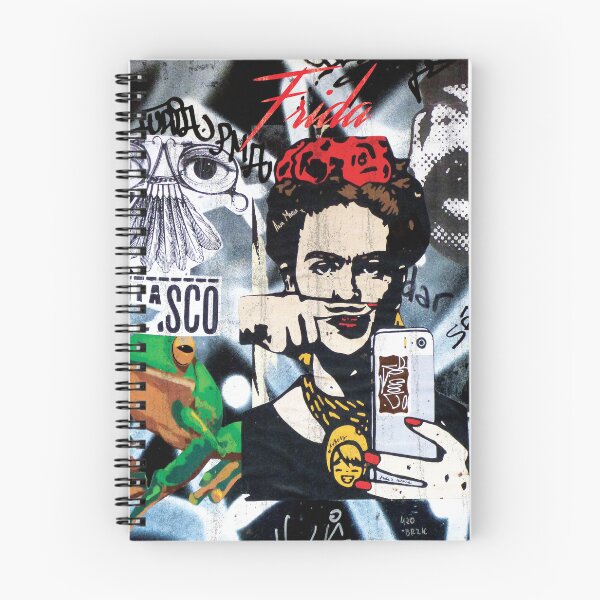 Item preview, Frida Kahlo Street Art Collage designed and sold by Cheeky Companions.