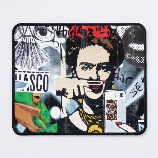 Item preview, Frida Kahlo Street Art Collage designed and sold by Cheeky Companions.