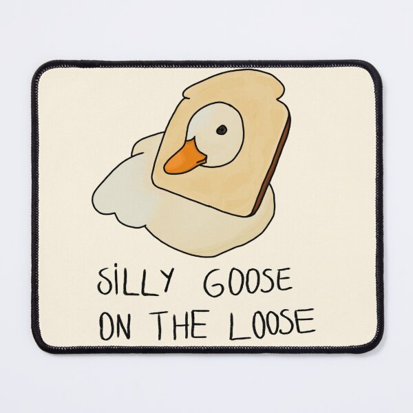 Item preview, Silly goose on yhe loose with bread designed and sold by PrettyPinkyLady.