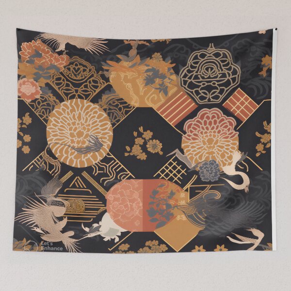 Item preview, Japanese Kamon Crest Collage 3 designed and sold by Hashola Designs.