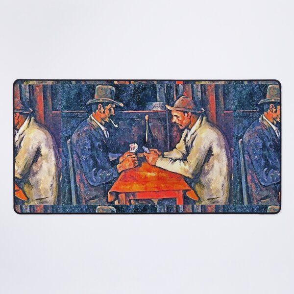 Item preview, The card players by Paul Cezanne 1894 designed and sold by CristalleLisa.