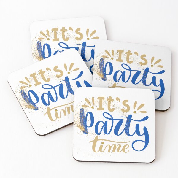 Item preview, It’s Party Time - Fun and Festive Design designed and sold by Kitimouna.
