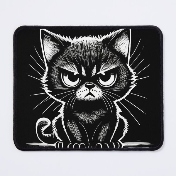 Item preview, Grumpy Funny Kitten designed and sold by Mikhail Palinchak.