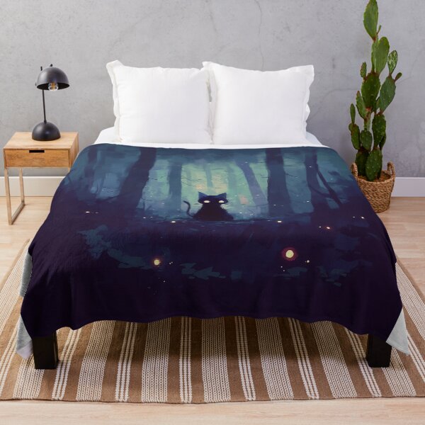 Item preview, Black Cat in the Forest designed and sold by Christian Weiss.