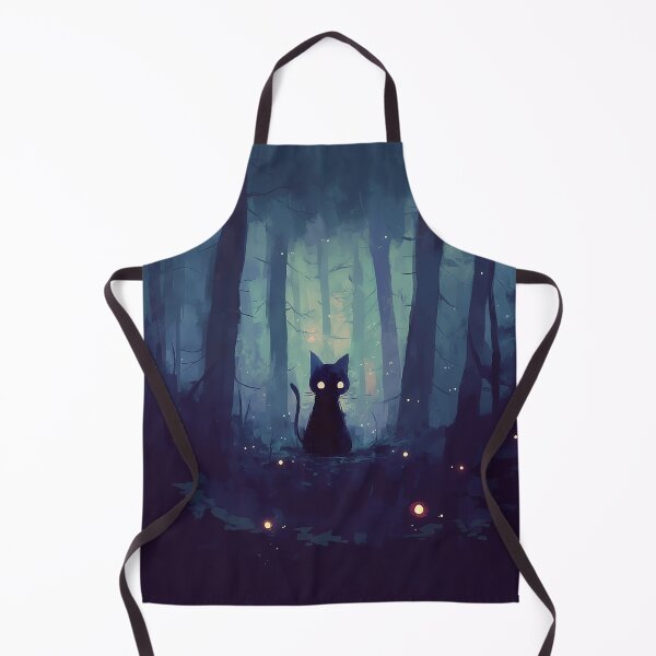 Item preview, Black Cat in the Forest designed and sold by Christian Weiss.