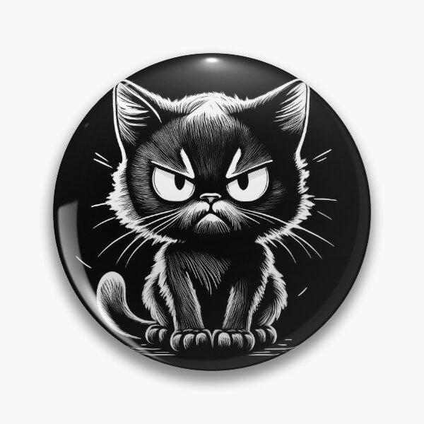 Item preview, Grumpy Funny Kitten designed and sold by Mikhail Palinchak.