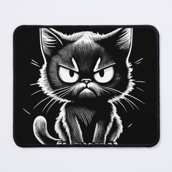 Item preview, Grumpy Funny Kitten designed and sold by Mikhail Palinchak.
