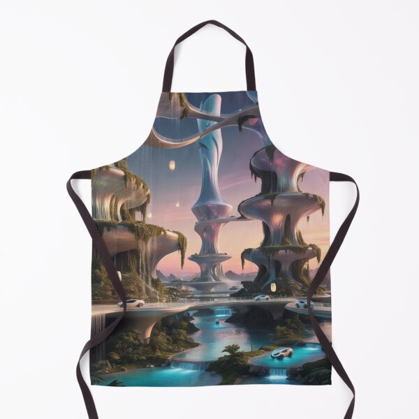 Item preview, Dreamscape Metropolis: A Futuristic Oasis designed and sold by Bilikaru.