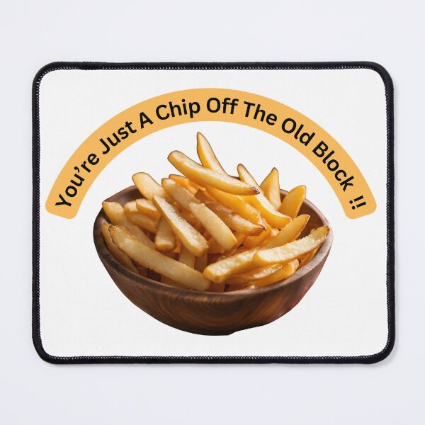Item preview, Fry-day Family Resemblance-fun "Foodie" design designed and sold by ValhallaPrint.
