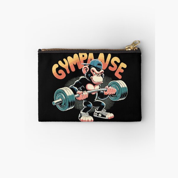 Item preview, Gympanse chimpanzee funny gym weight training gift designed and sold by Pineapple-Tree.