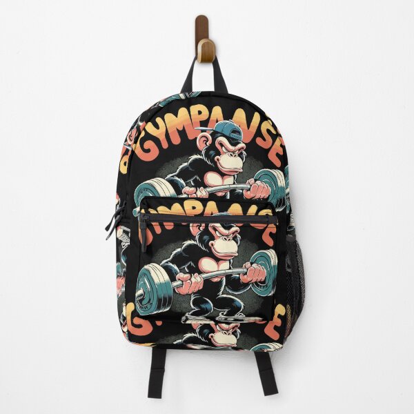 Item preview, Gympanse chimpanzee funny gym weight training gift designed and sold by Pineapple-Tree.