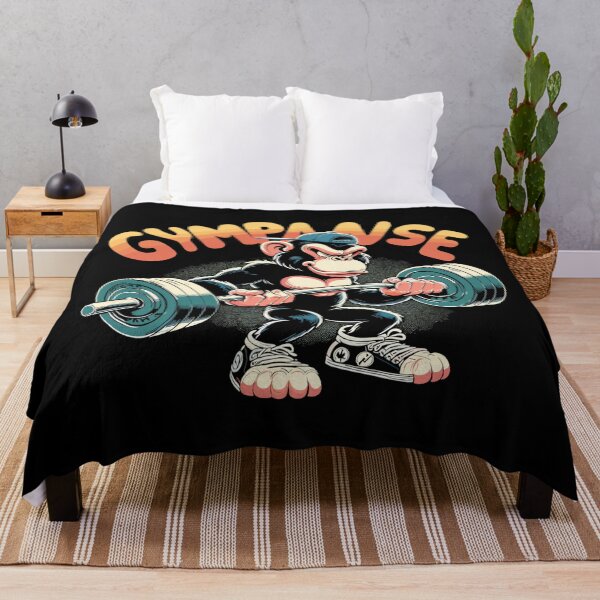 Item preview, Gympanse chimpanzee funny gym weight training gift designed and sold by Pineapple-Tree.