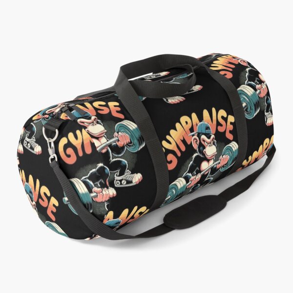 Item preview, Gympanse chimpanzee funny gym weight training gift designed and sold by Pineapple-Tree.