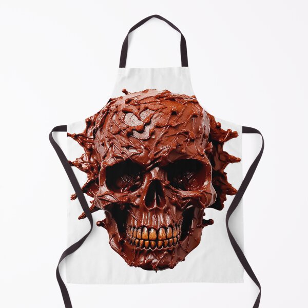 Item preview, Chocolate Skull Chocolate Lover designed and sold by Amanda's Factory.
