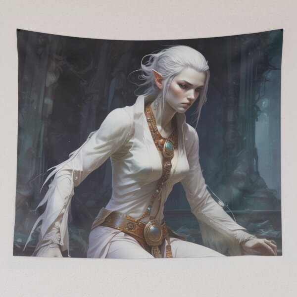 Item preview, White Elf Girl designed and sold by ValkArts.