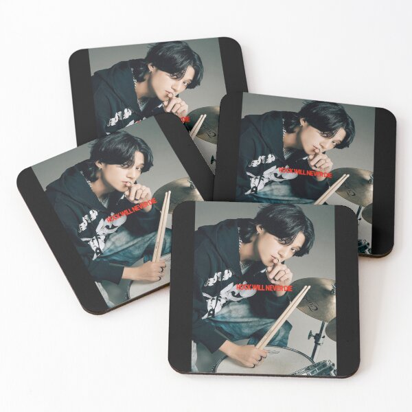 Item preview, WOOYOUNG ATEEZ 2025 SEASON'S GREETINGS | ROCK WILL NEVER DIE! ot8 kpop poster designed and sold by Kpop-Noona.