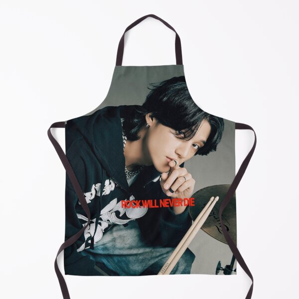 Item preview, WOOYOUNG ATEEZ 2025 SEASON'S GREETINGS | ROCK WILL NEVER DIE! ot8 kpop poster designed and sold by Kpop-Noona.