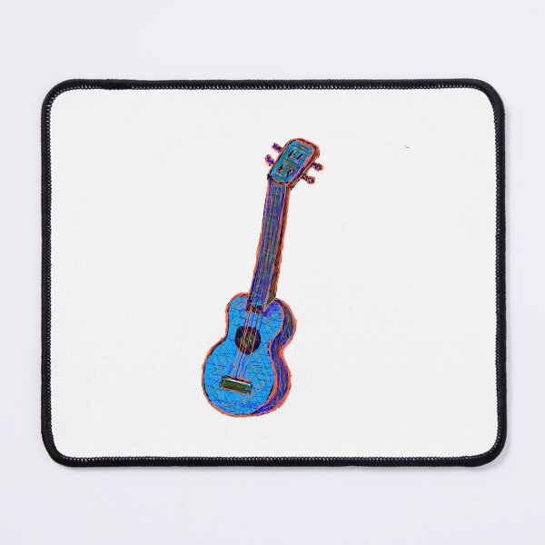 Item preview, My bright blue ukulele designed and sold by SHARON NAKAR.