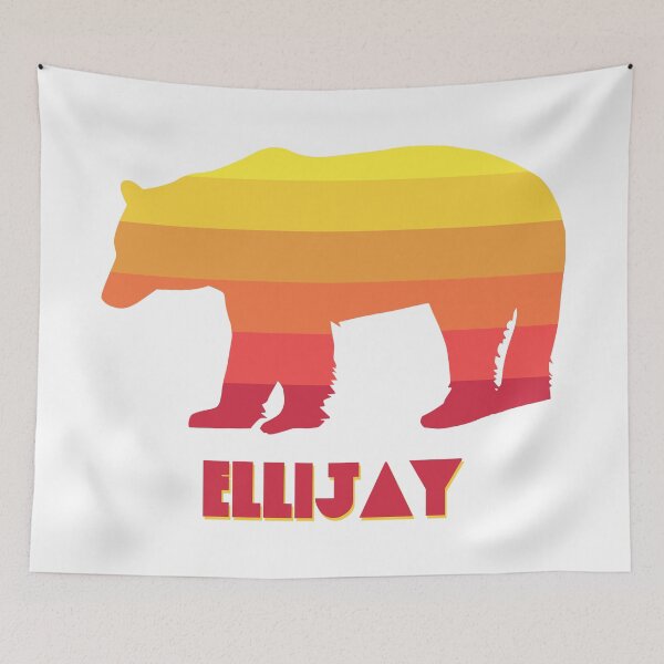 Item preview, Ellijay Georgia Rainbow Bear designed and sold by Esskay Designs.