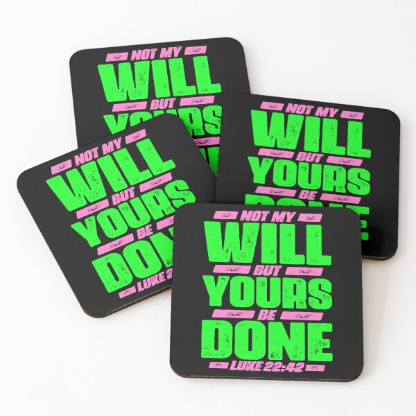 Item preview, Luke 22:42 Not My Will But Yours Be Done designed and sold by plushism.