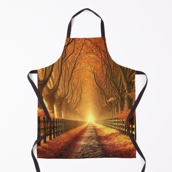 Item preview, Golden Autumn Pathway designed and sold by QuirkWears.