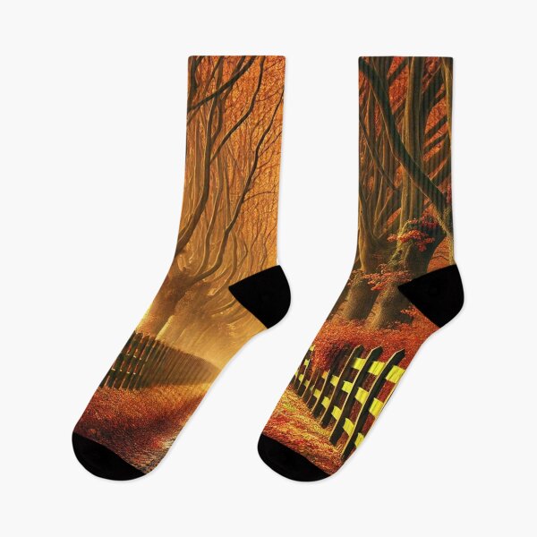 Artikelvorschau, Goldener Herbstweg entworfen und verkauft von QuirkWears.