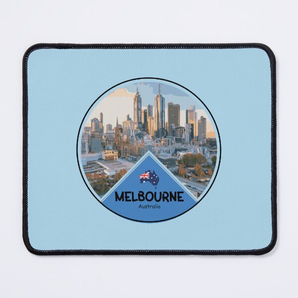 Item preview, Melbourne city australia landscape designed and sold by Donutlovers.