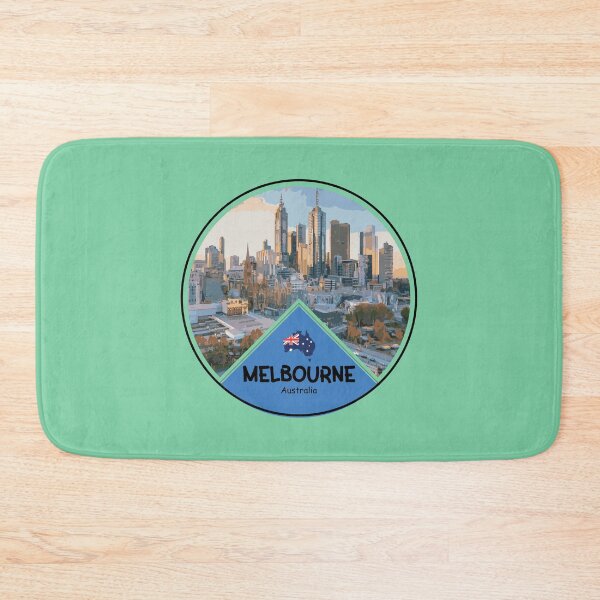 Item preview, Melbourne city australia landscape designed and sold by Donutlovers.
