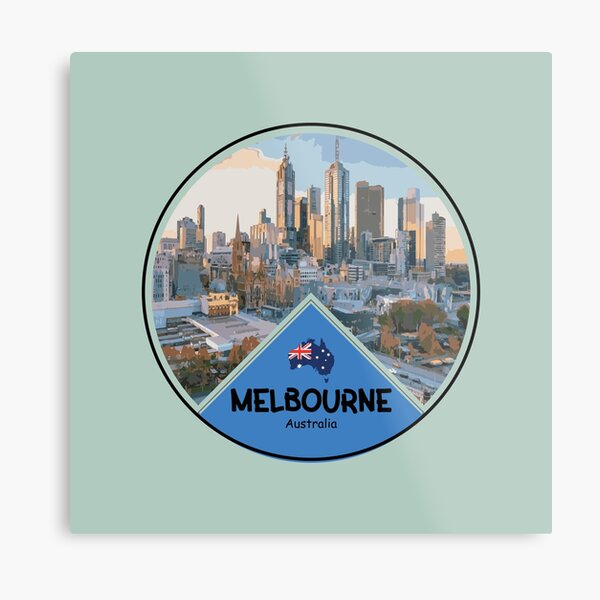 Item preview, Melbourne city australia landscape designed and sold by Donutlovers.
