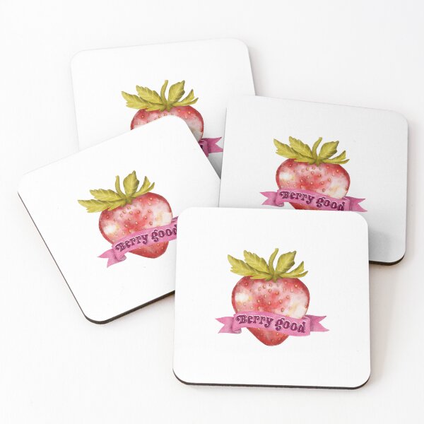 Item preview, Berry good juicy strawberry designed and sold by pinkyfish1010.