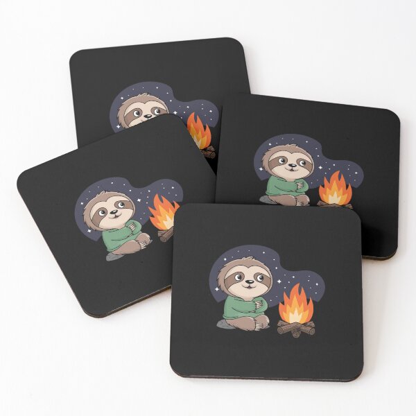 Item preview, campfire sloth designed and sold by Mateusz Majcherek.