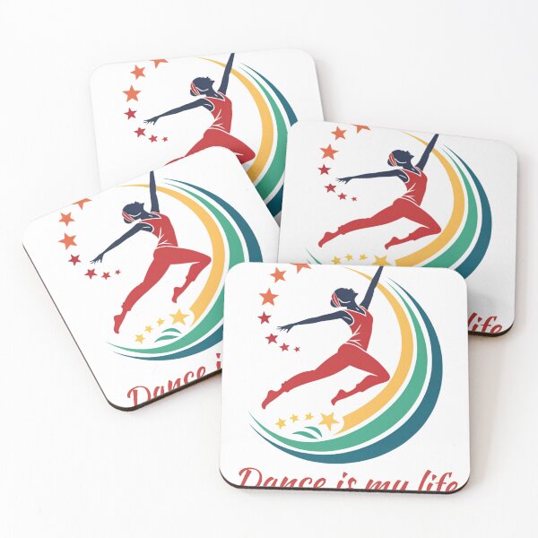 Item preview, Dance is My Life - Passionate Dance Art Design designed and sold by Colorful-Garden.