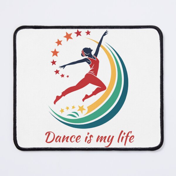 Item preview, Dance is My Life - Passionate Dance Art Design designed and sold by Colorful-Garden.