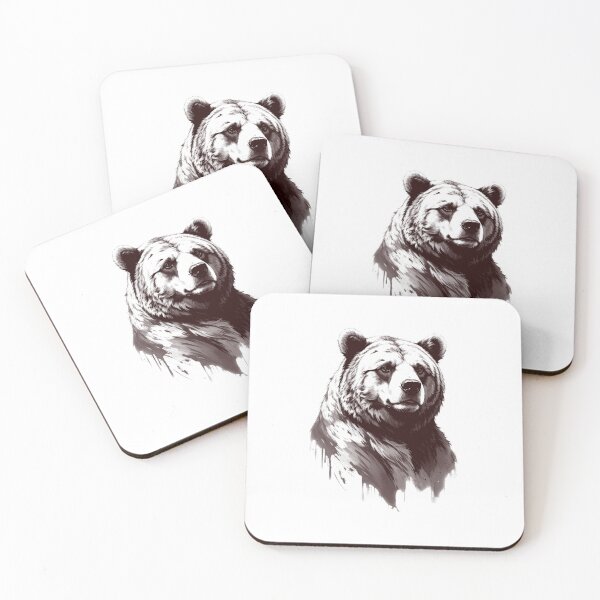 Item preview, Brown bear designed and sold by krabbaraban.