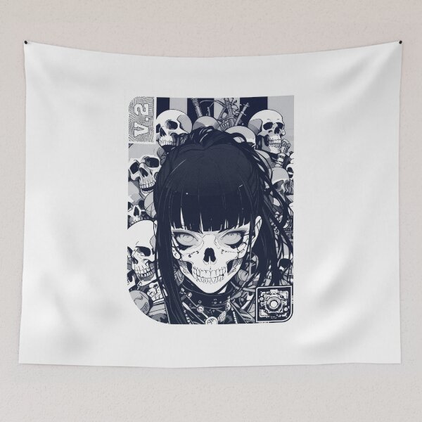 Item preview, Skeleton girl designed and sold by krabbaraban.