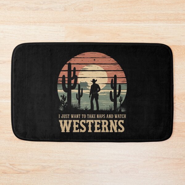 Item preview, I Just Want To Take Naps And Watch Westerns - It's the perfect gift for fans of Westerns and relaxing moments. designed and sold by ZyziowskyArt.