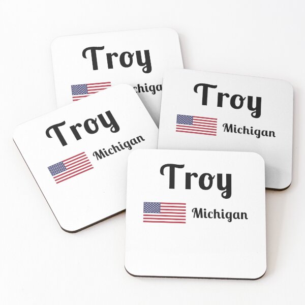 Item preview, Troy Michigan - Stylish Prints, designed and sold by Fleetwood1994.