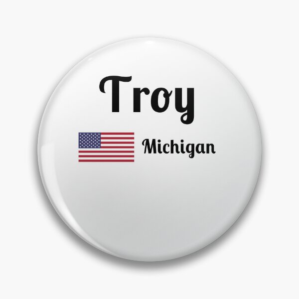 Item preview, Troy Michigan - Stylish Prints, designed and sold by Fleetwood1994.