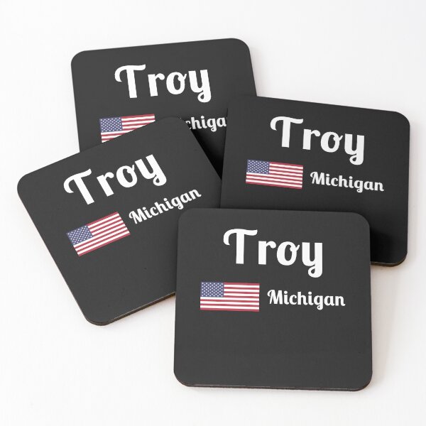 Item preview, Troy Michigan - Stylish Prints, designed and sold by Fleetwood1994.