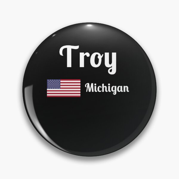 Item preview, Troy Michigan - Stylish Prints, designed and sold by Fleetwood1994.
