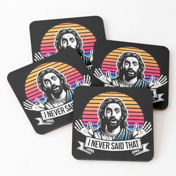 Item preview, I Never Said That Jesus meme designed and sold by plushism.