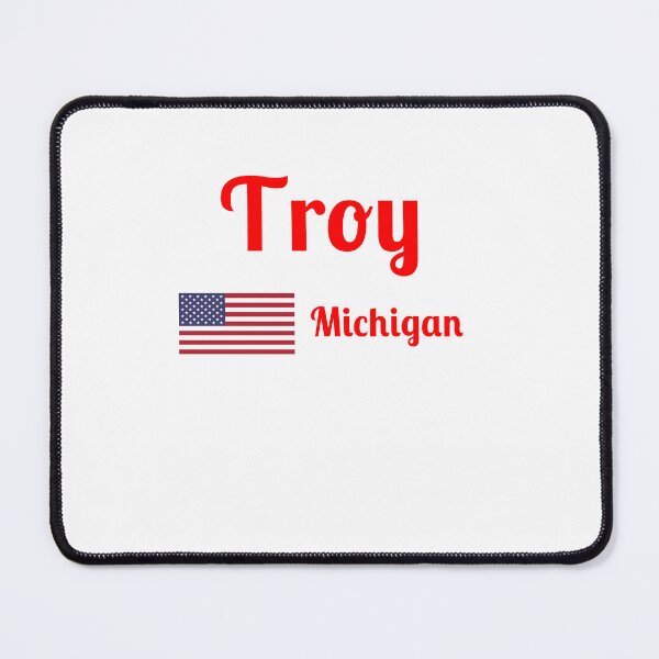 Item preview, Troy Michigan - Stylish Prints, designed and sold by Fleetwood1994.