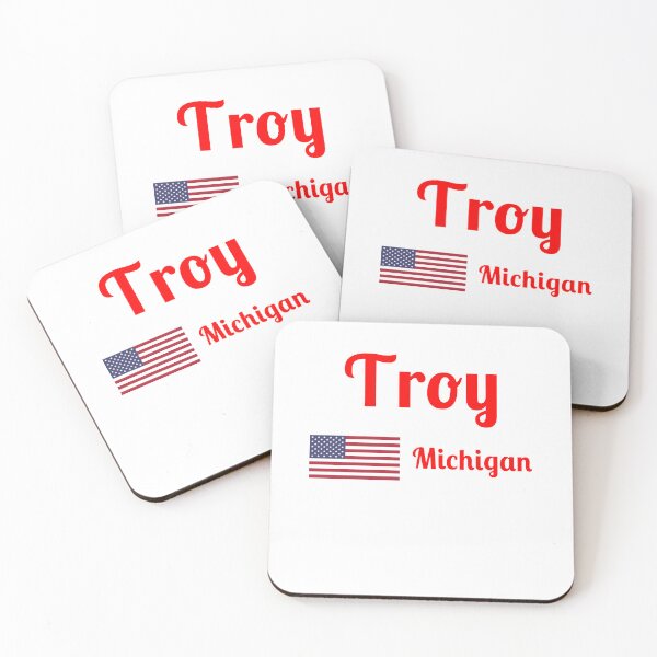 Item preview, Troy Michigan - Stylish Prints, designed and sold by Fleetwood1994.