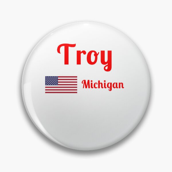 Item preview, Troy Michigan - Stylish Prints, designed and sold by Fleetwood1994.